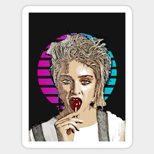 Madonna retro art Sticker